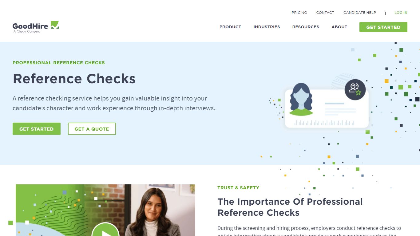 Reference Check Service for Employers | GoodHire